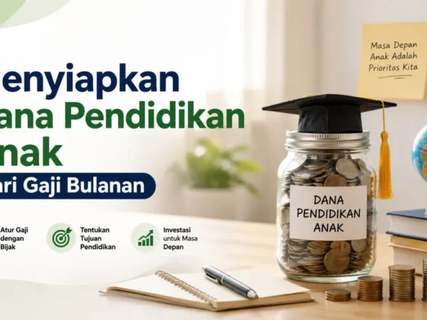 Ilustrasi menabung untuk biaya pendidikan anak