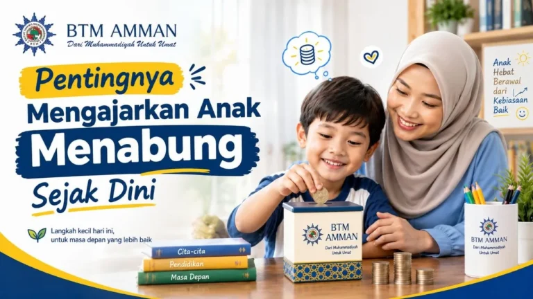Ilustrasi pentingnya mengajarkan anak menabung sejak dini untuk pendidikan
